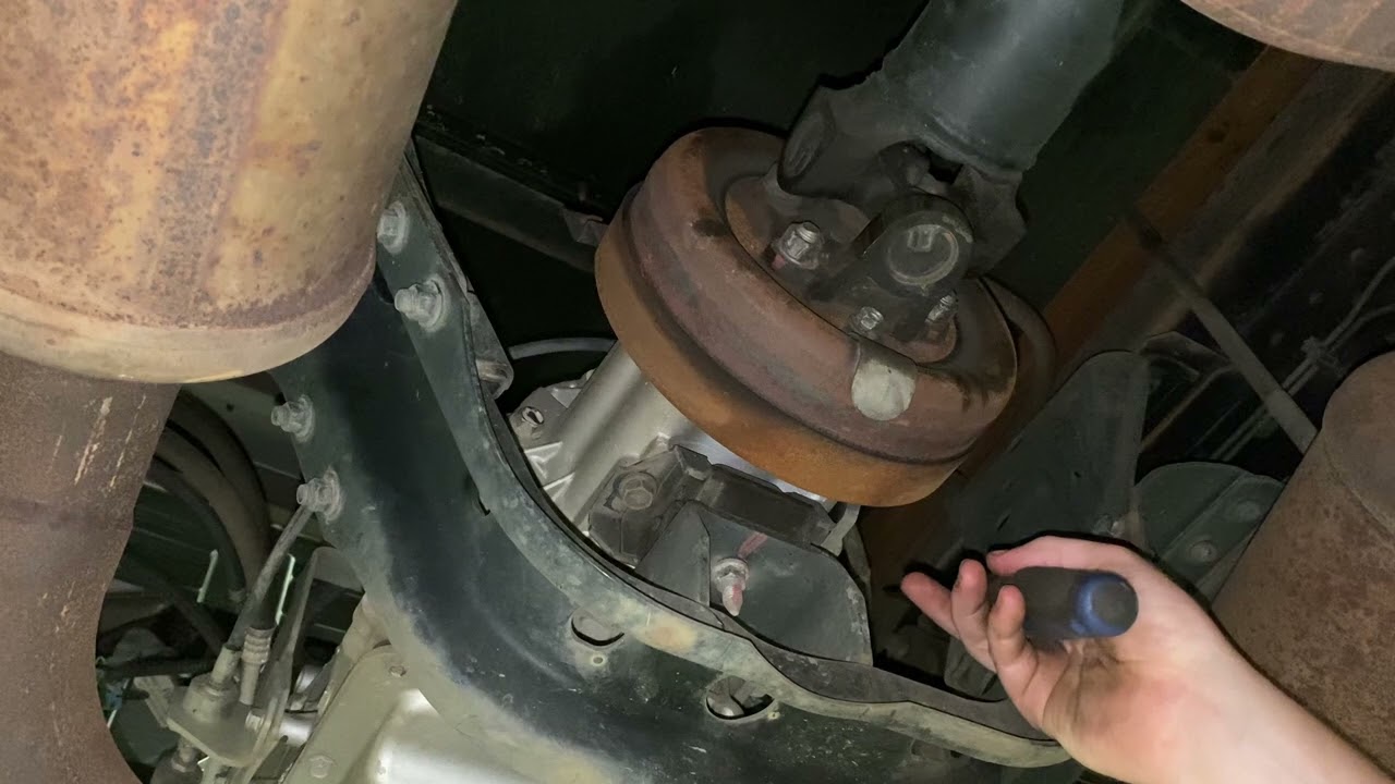 Isuzu NPR parking brake adjustment