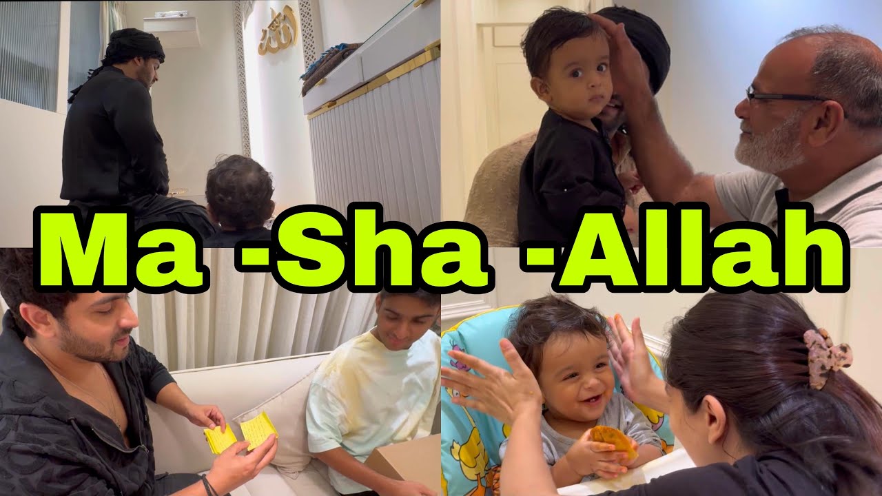Eid Mubarak 🤗 | Ruhaan’s New Favourite….. 🙈 | Shoaib Ibrahim | vlog