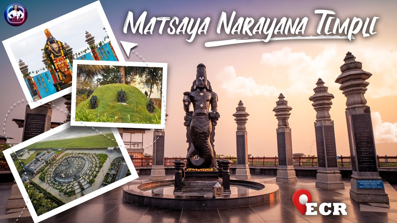 MATSYA NARAYANA TEMPLE UTHANDI CHENNAI ECR | #vibewithvaish #vlog #chennai #matsya