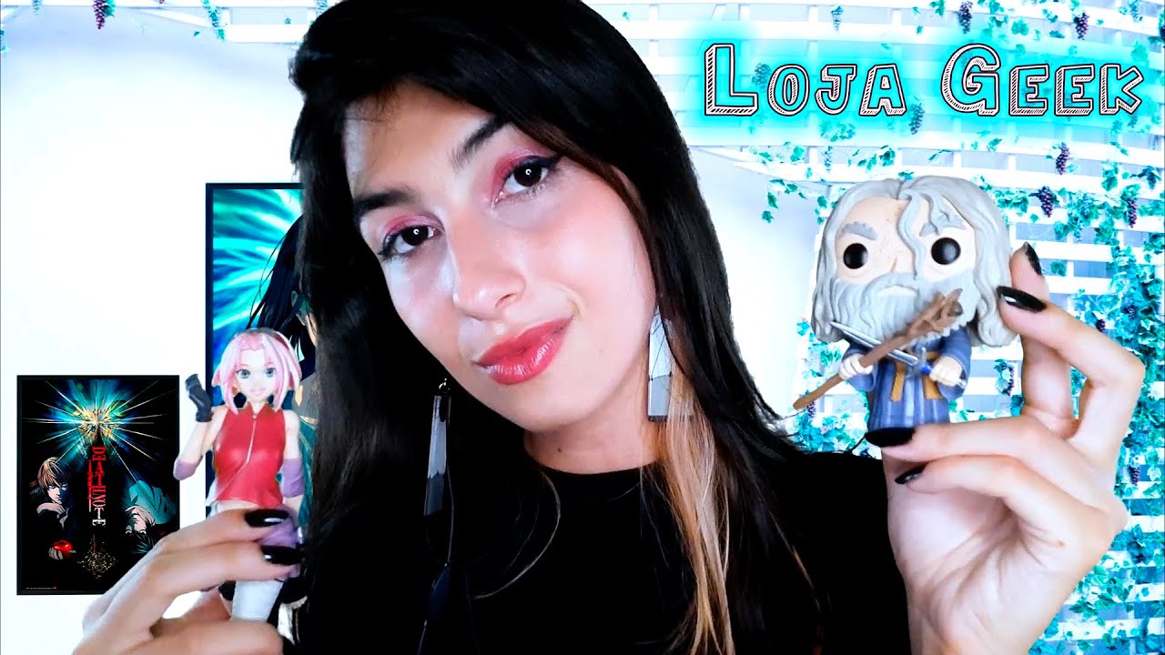 ASMR Roleplay Vendedora de loja Geek/Nerd