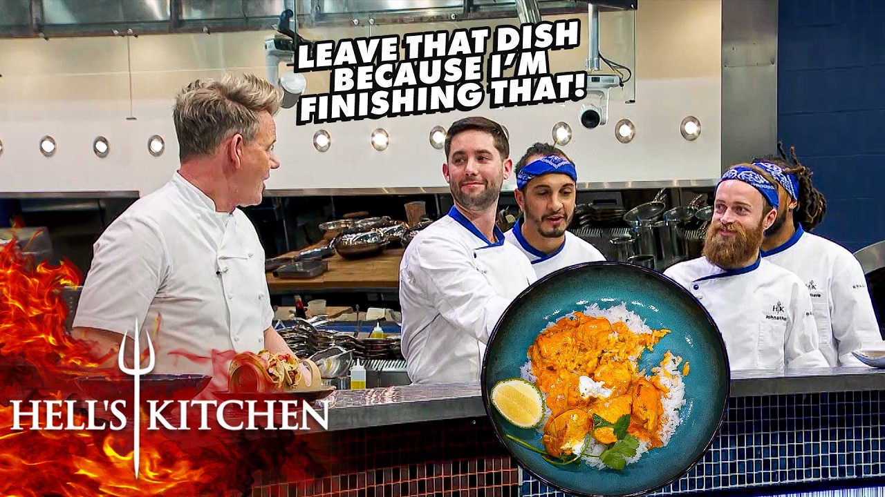 Chef Ramsay's Seriously Impressed by 45-Minute Butter Chicken | Hell's Kitchen