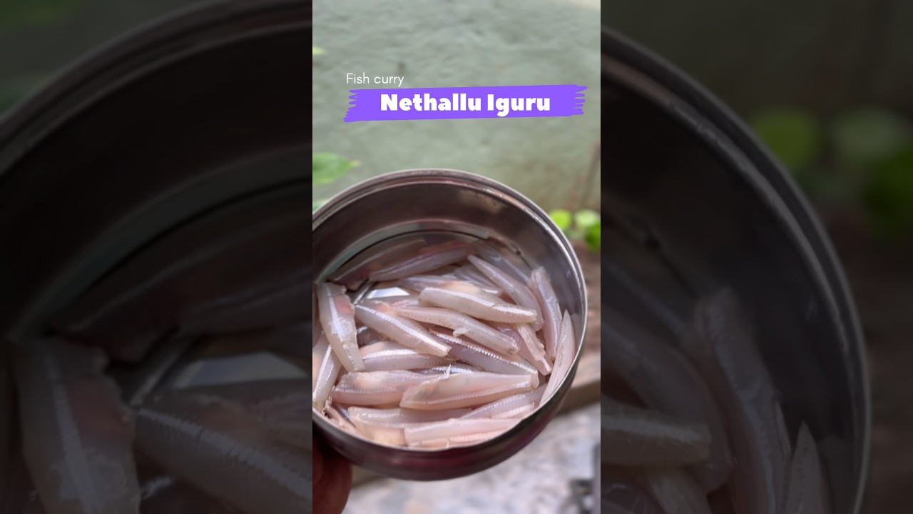 Nethallu Iguru Curry - #food #trending #foodie #shorts #homemade
