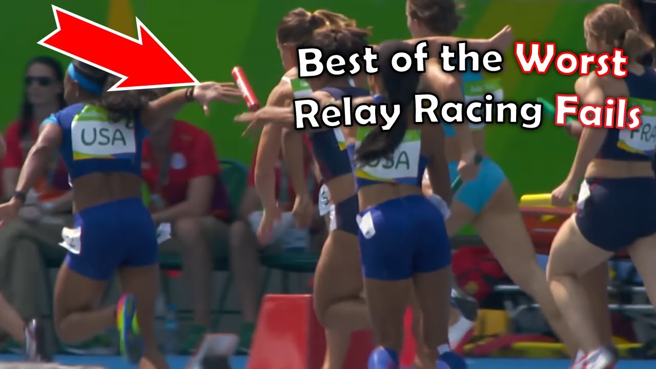 Best of the Worst Relay Races | Ultimate Handoff Fails