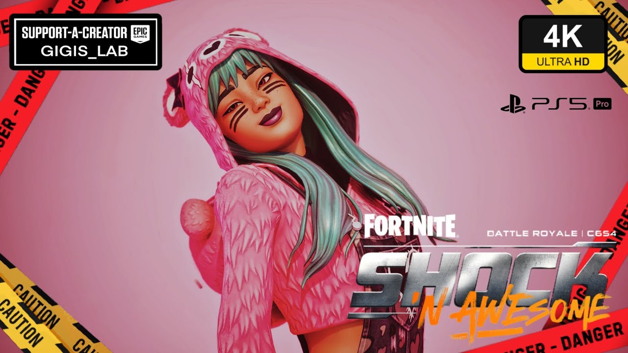 FORTNITE On PS5 PRO Gameplay SYD Skin Showcase Before You Buy Review 4K HDR