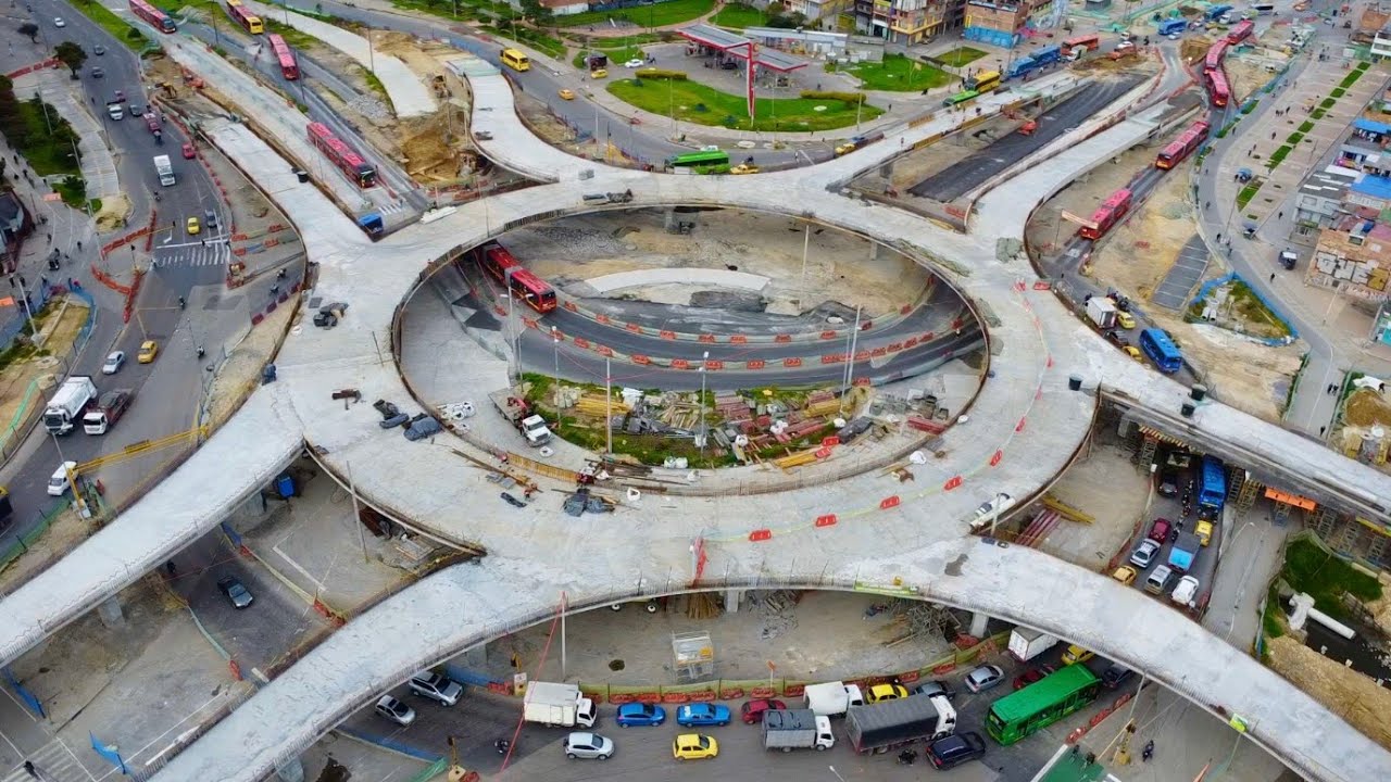 Glorieta Av. Ciudad de Cali con Avenida de Las Américas (7 de Julio 2025)