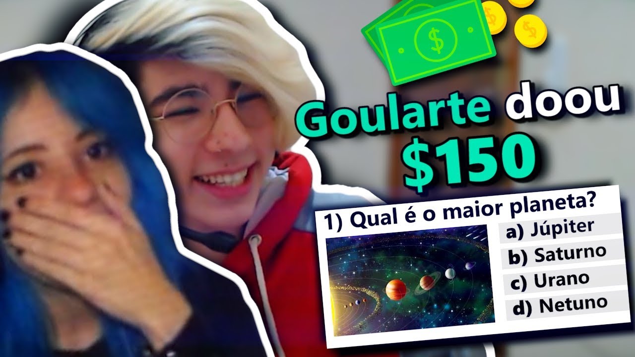DOANDO PARA STREAMERS QUE ACERTAREM QUESTÕES DE PROVA...