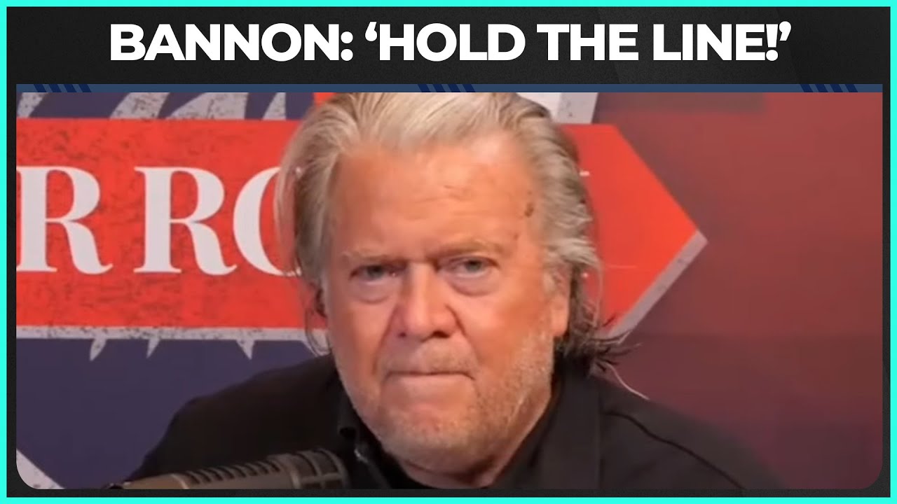 Bannon Urges Trump To 