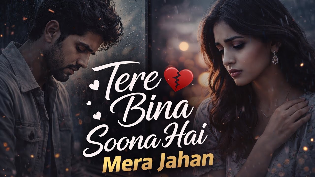 Tere Bina Soona Hai Mera Jahan - new 2026 sad song - तेरे बिना सूना है मेरा जहां - #broken #sadsong 