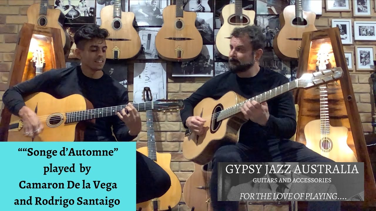 “Songe D’Automne” played on Wayne McPhee built Gypsy Jazz Guitar