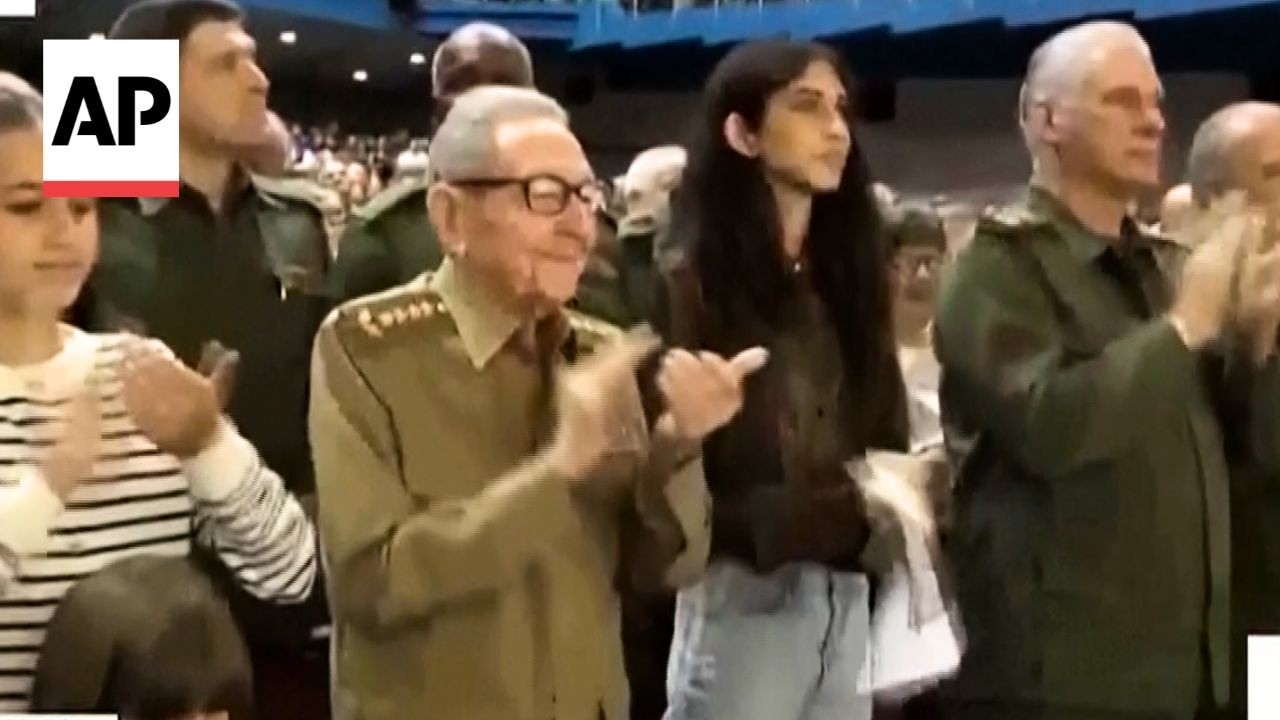 Raul Castro makes first public appearance in Cuba since US indictment