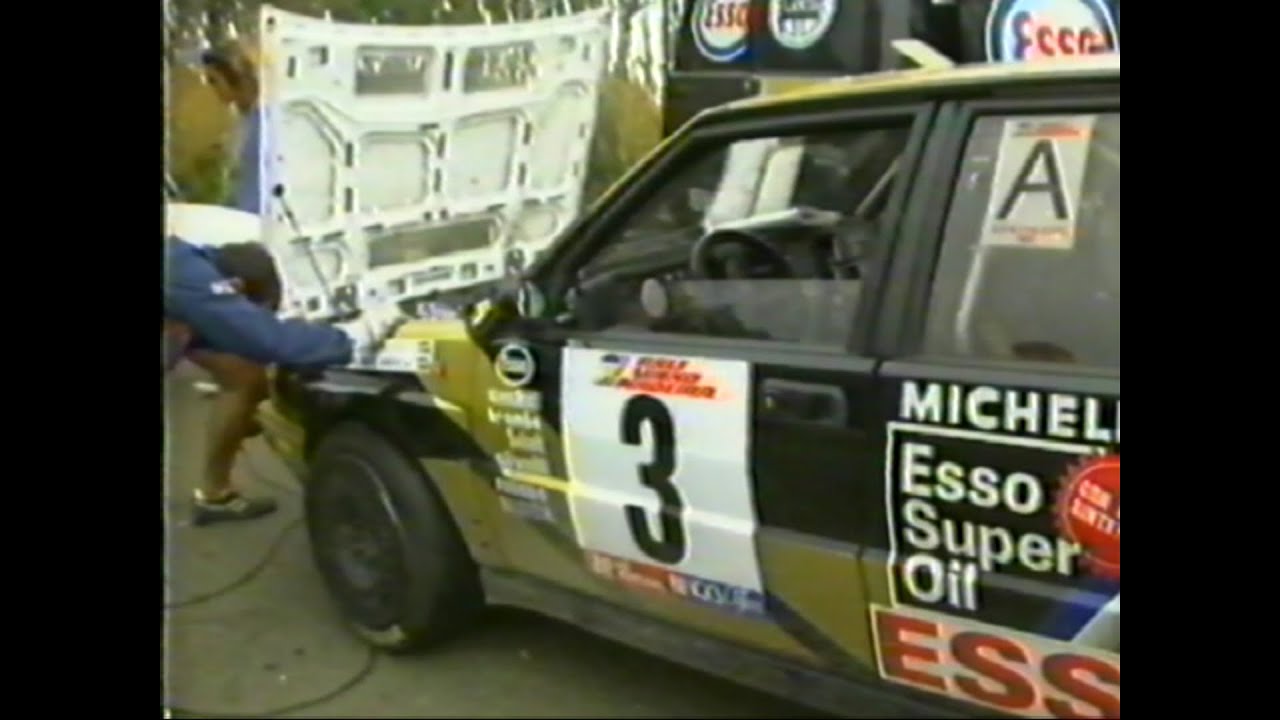 Rally Vinho da Madeira 1989 - Team Grifone Lancia Delta