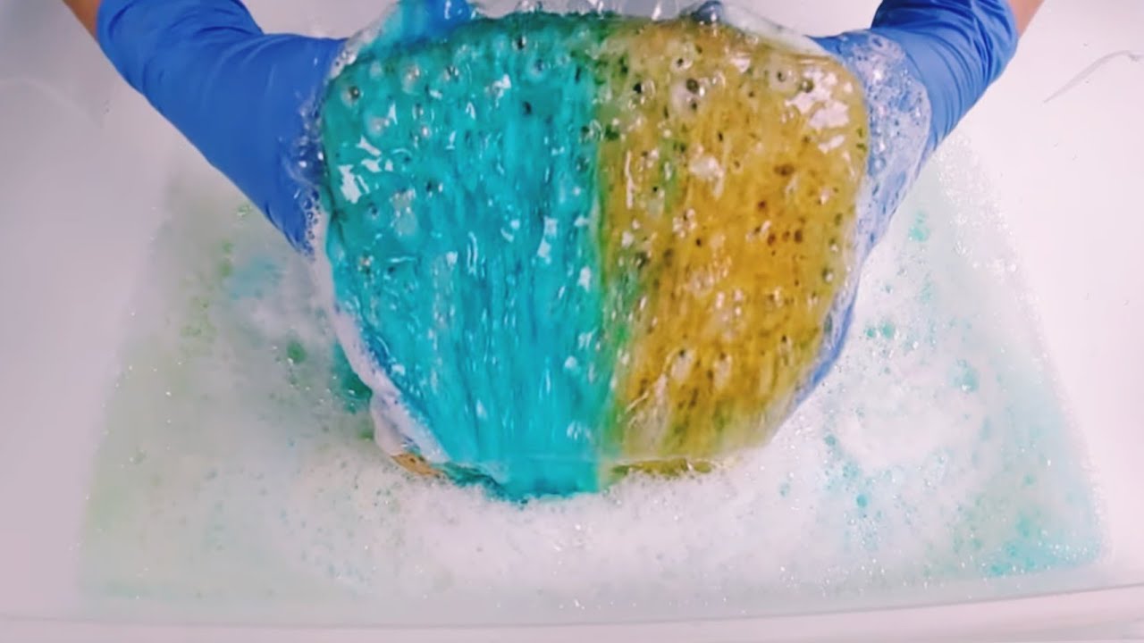 DAWN DISHSOAP | FULL BOTTLES {Soapy Sponge Squeezing}
