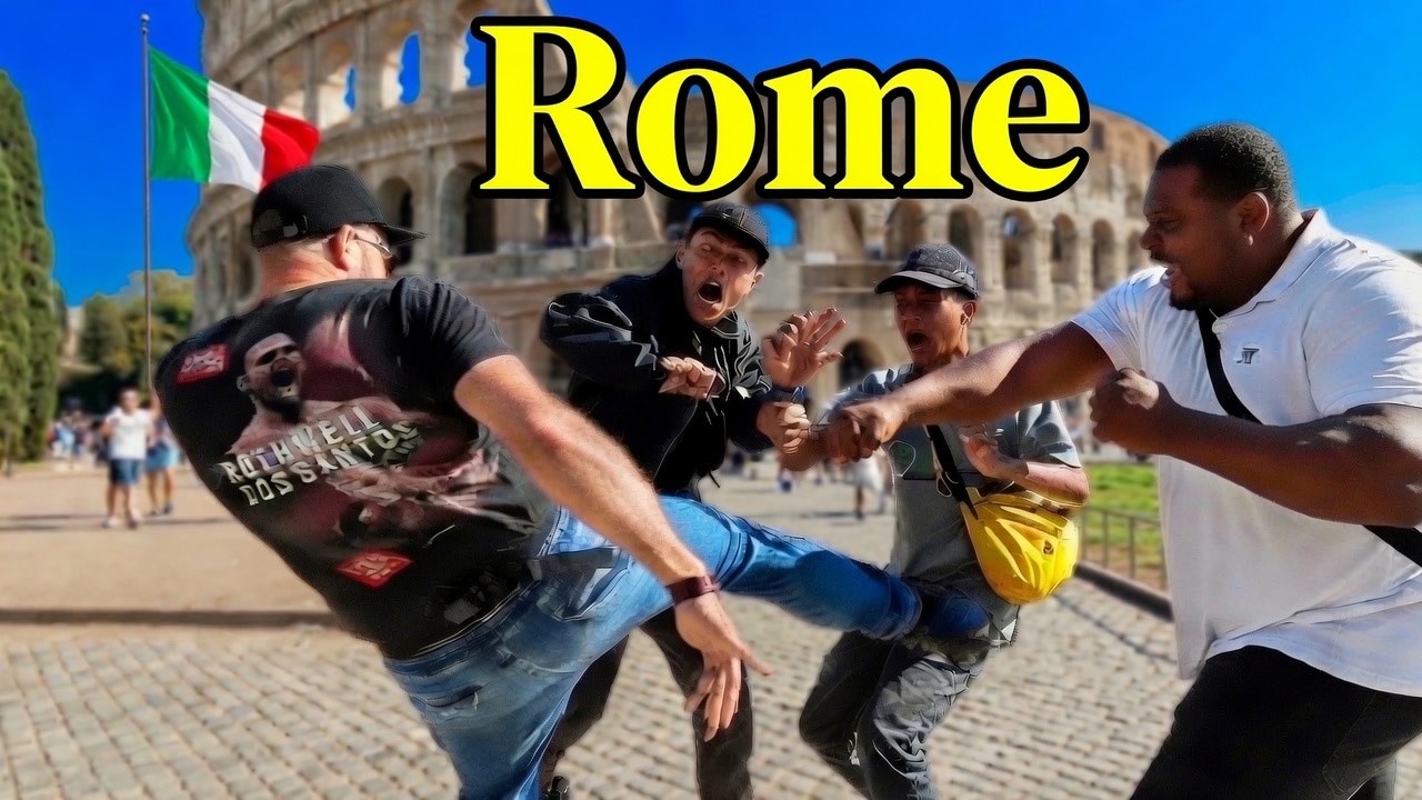 Attacked by Scammers in Rome 🇮🇹  * I Get Pepper Sprayed*