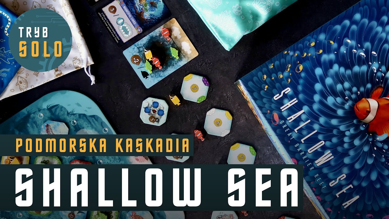🇬🇧 Shallow Sea with expansion | first impressions and game overview