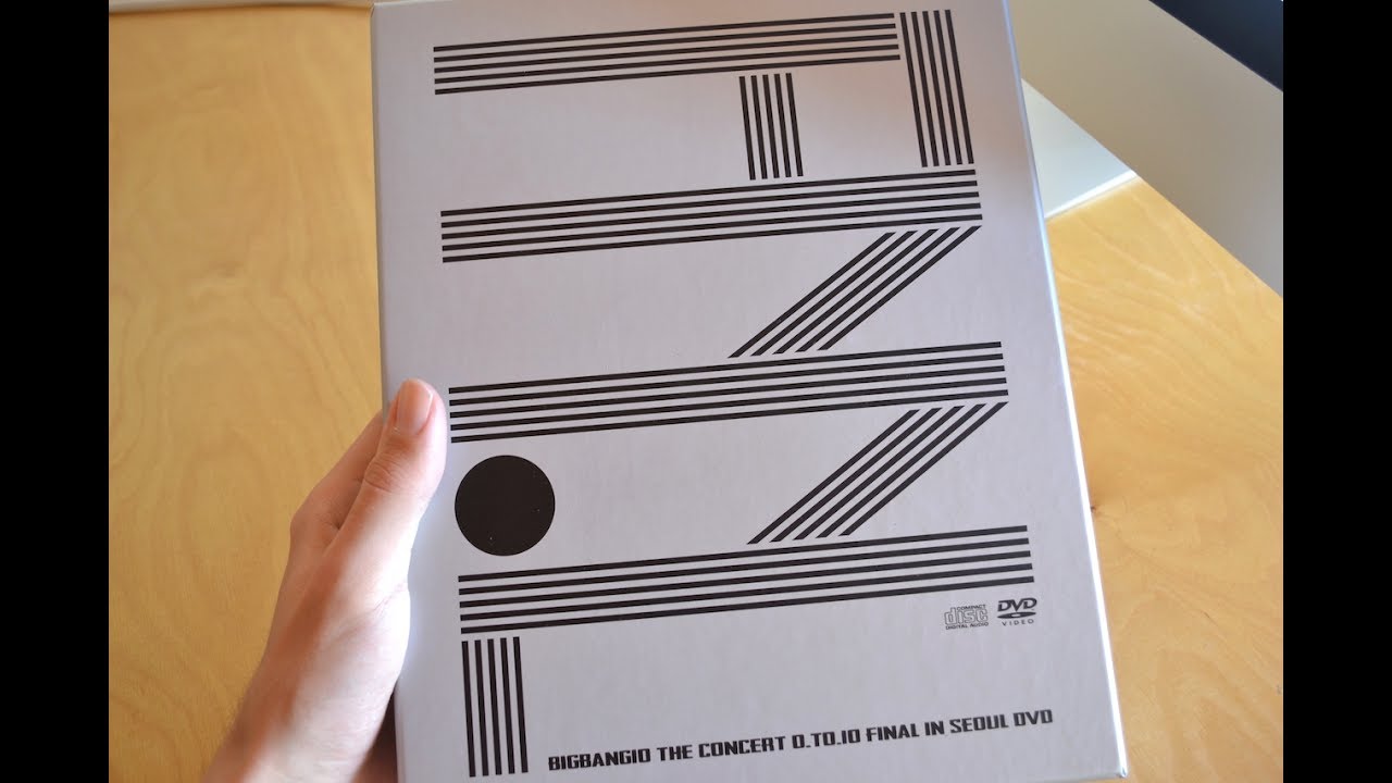 BIGBANG - BIGBANG10 The Concert 0.TO.10 The Final in Seoul DVD | UNBOXING
