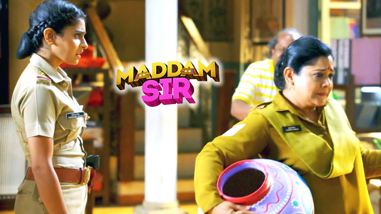 थाने में Karishma Singh के सामने क्यों Pushpa जी मटक के दिखाने लगी अभिनय ? || Best Of Maddam Sir