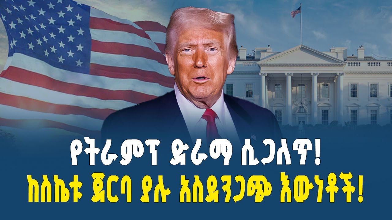 የትራምፕ ድራማ ሲጋለጥ! ከስኬቱ ጀርባ ያሉት አስደንጋጭ እውነቶች! | Ethio Daily | Trump | America