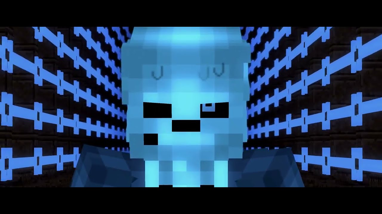 Sans vs Chara Minecraft Animation [Remastered] (샌즈 vs 차라 마인크래프트 에니메이션)