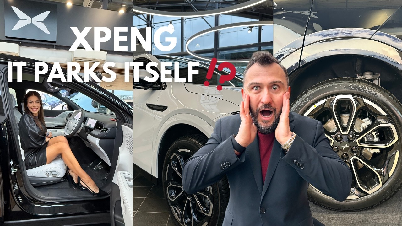 XPENG SHOWROOM DUBLIN 🇮🇪. Stay until the END to see the CAR PARK ITSELF!