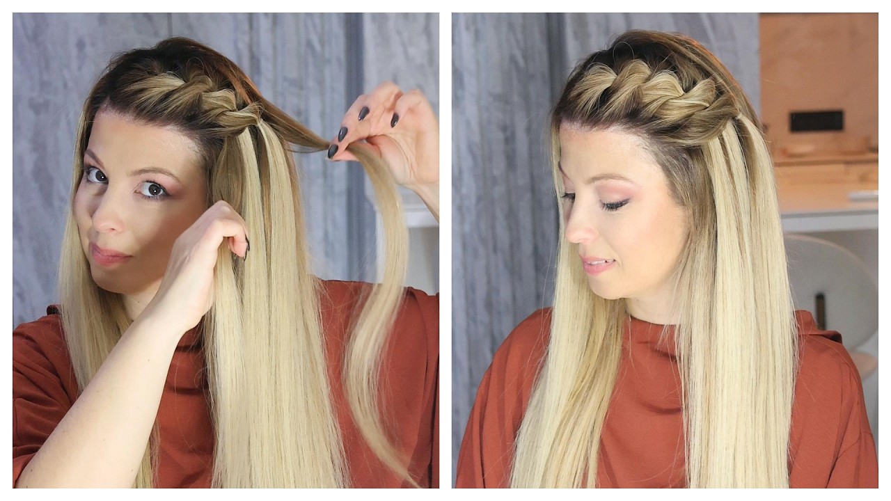 Braid without braiding skills using only elastics ✨ #elasticbraid #easybraid #nobraidingskills