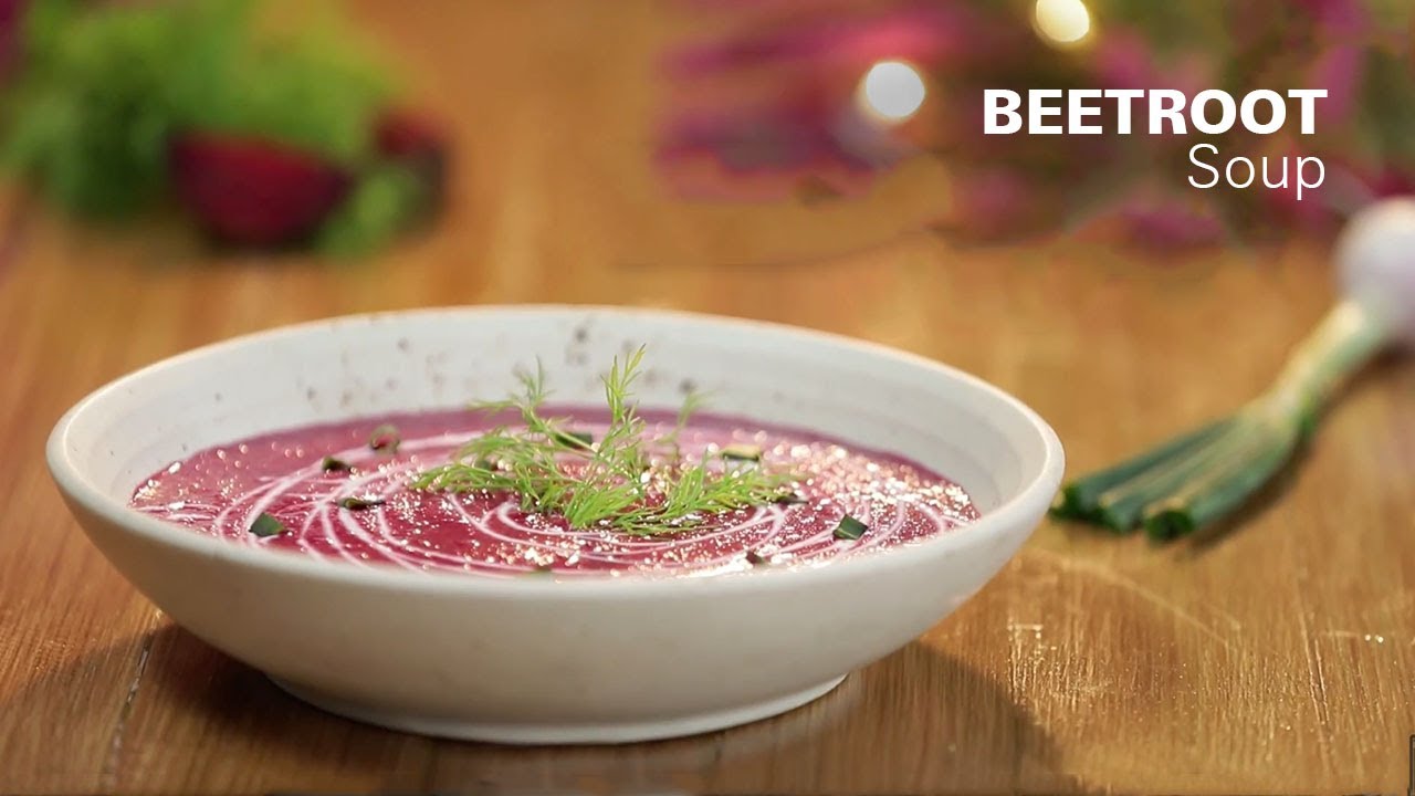 How to make Chilled Beetroot Soup | Recipe by Chef Kunal Kapur