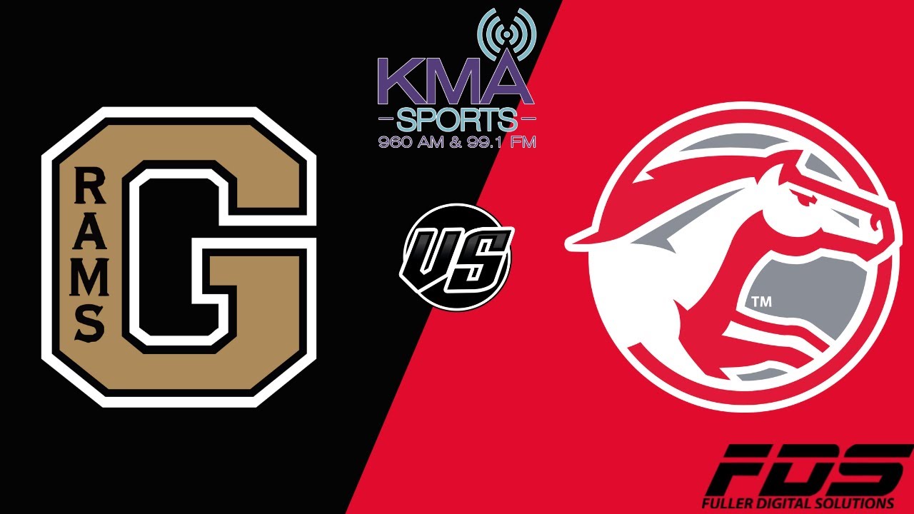 Dallas Center Grimes at Glenwood Varsity Football