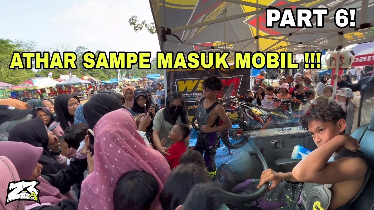 PART 6 | PADDOCK SUDAH MULAI TIDAK KONDUSIF SAMPEE ATHAR MASUK MOBILL!!
