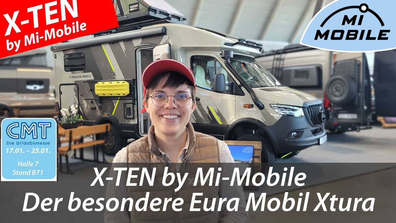 CMT NEWS 🔥 X-TEN Paket (28.800€) für Eura Mobil Xtura + neue Werkstatt-Einbauten 🚐 4x4 Wohnmobil