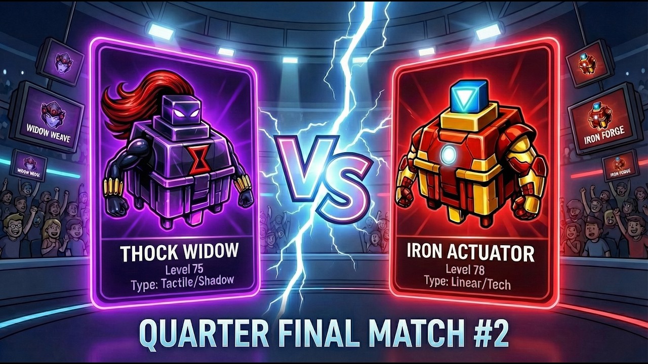 HMXVENGERS ELITE 8 Quarter-Final 2: Thock Widow vs Iron Actuator | Neo65 Core Plus