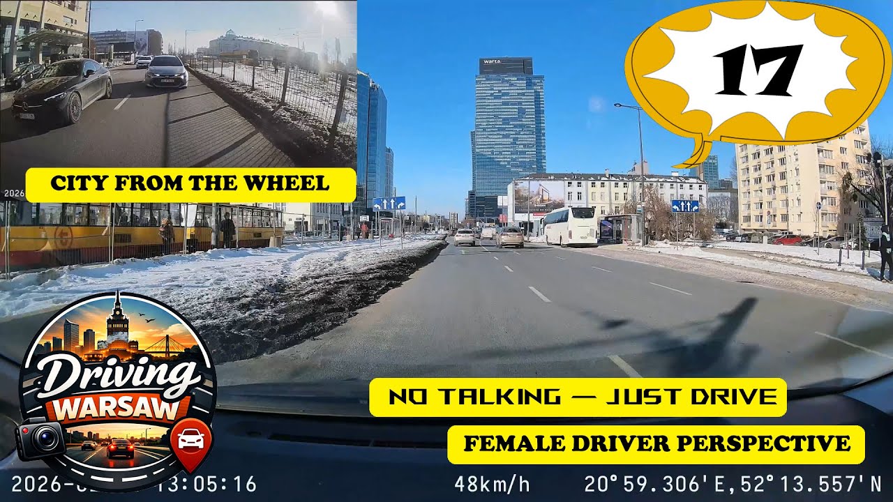 Driving in Warsaw - Odcinek 17 - Jedziemy na Odolany