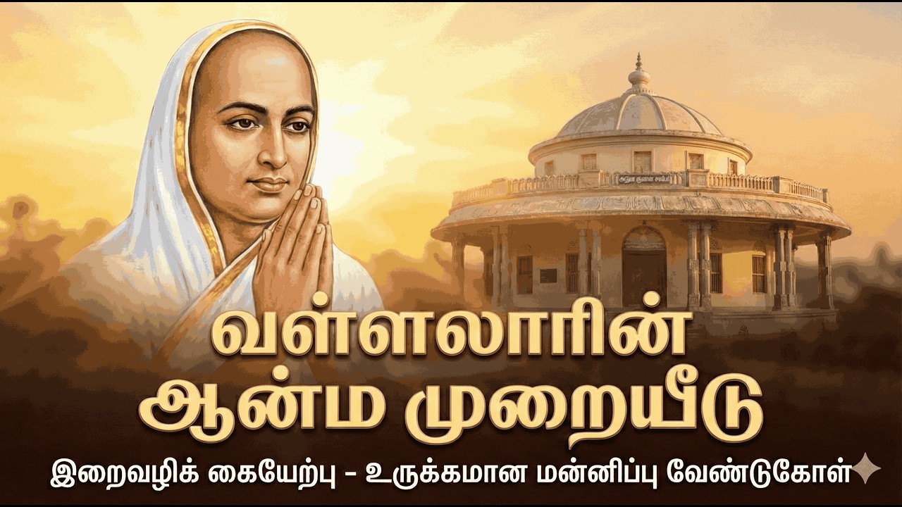திருவருட்பா ஆறாம் திருமுறை - முறையீடு - 4 #வள்ளலார் #அருட்பெருஞ்ஜோதி #vallalar