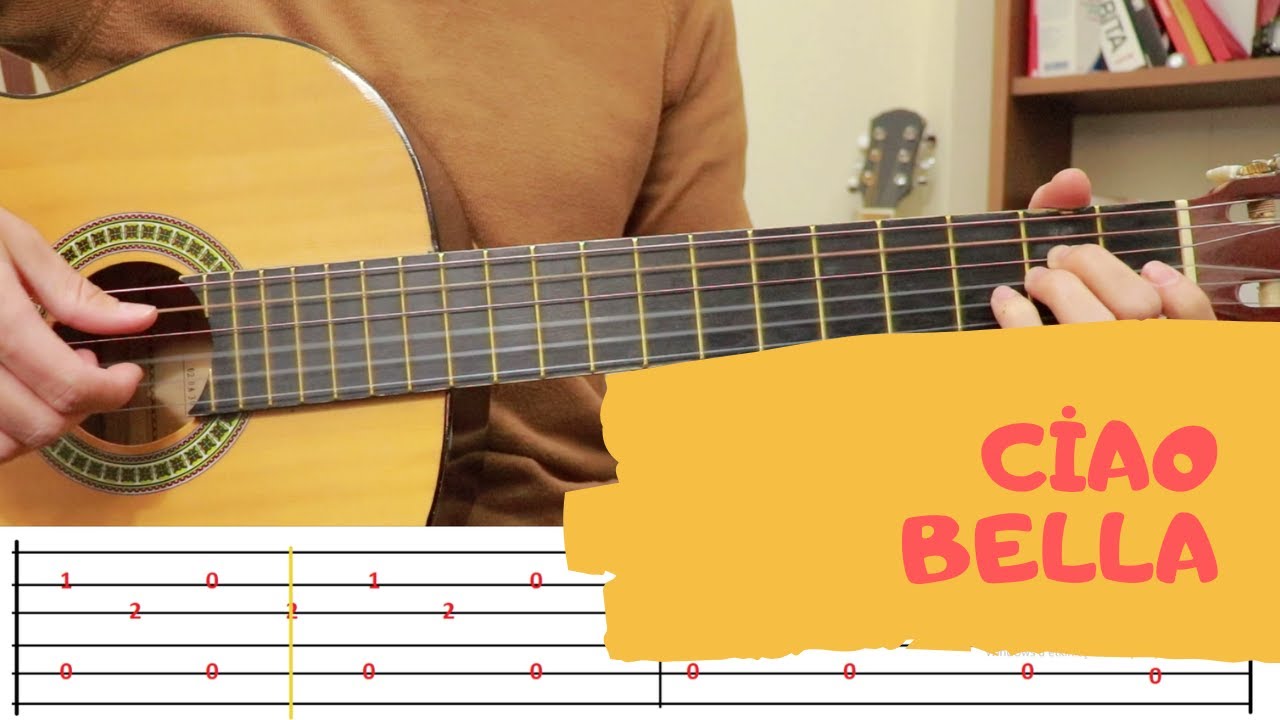 Ciao Bella (&Ccedil;AV BELLA) - Gitar Solo TAB Fingerstyle
