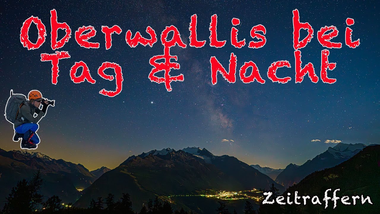 Beruhigende Zeitraffer & Luftaufnahmen | Oberwallis & Mattertal in 4K