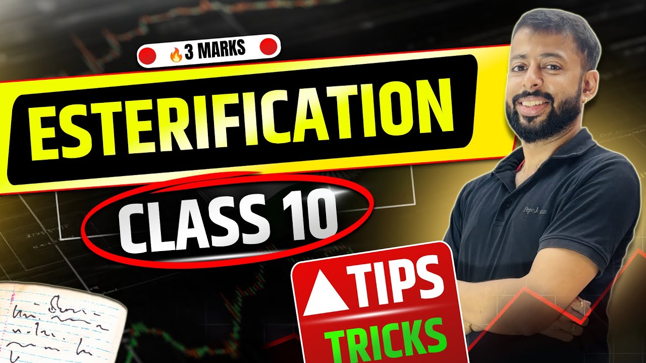 Esterification Reaction| Class10 | Chemistry | Carbon & Its Compounds | Ritesh Mittal