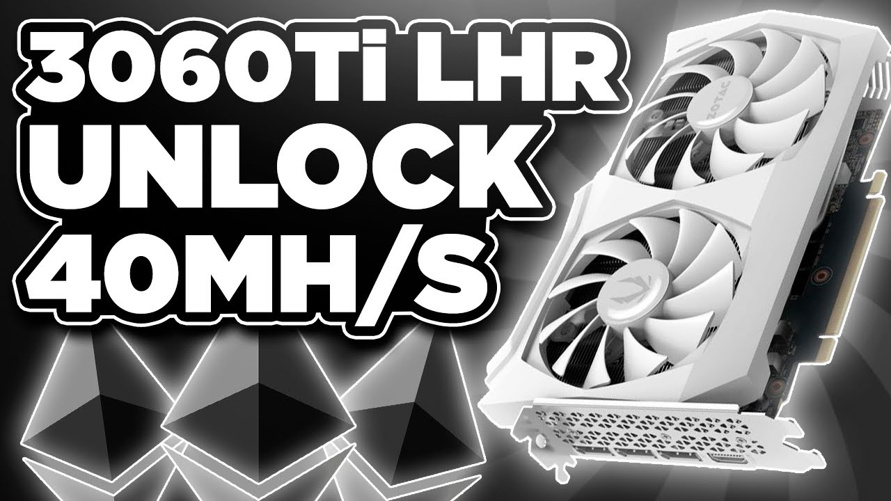 3060 TI LHR Hashrate 40Mhs NBminer v39.5