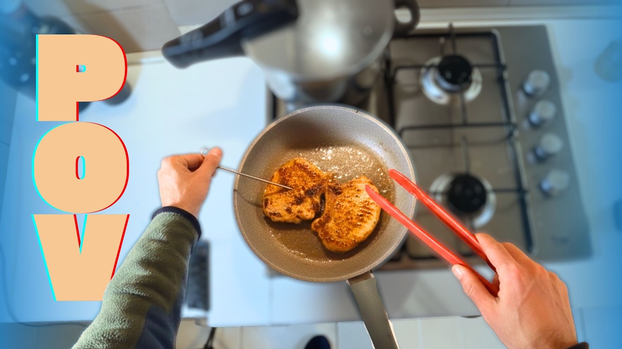 POV: You're cooking pork steak but you are not a chef (Day #19)