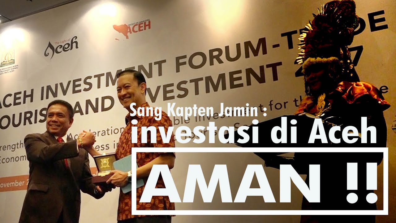 Irwandi paparkan peluang investasi Aceh di depan pengusaha dan duta besar