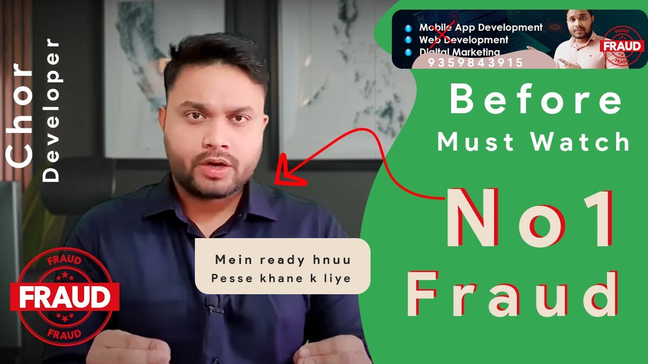 Fraud Developer Mera template | chor Mera template | Scams Mera template