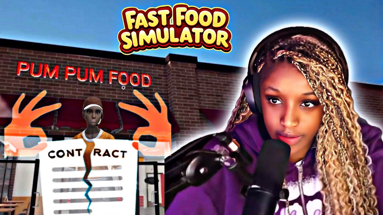 ILS VEULENT DÉJÀ ME VIRER EP.2 ** embrouille général ** FAST FOOD SIMULATOR