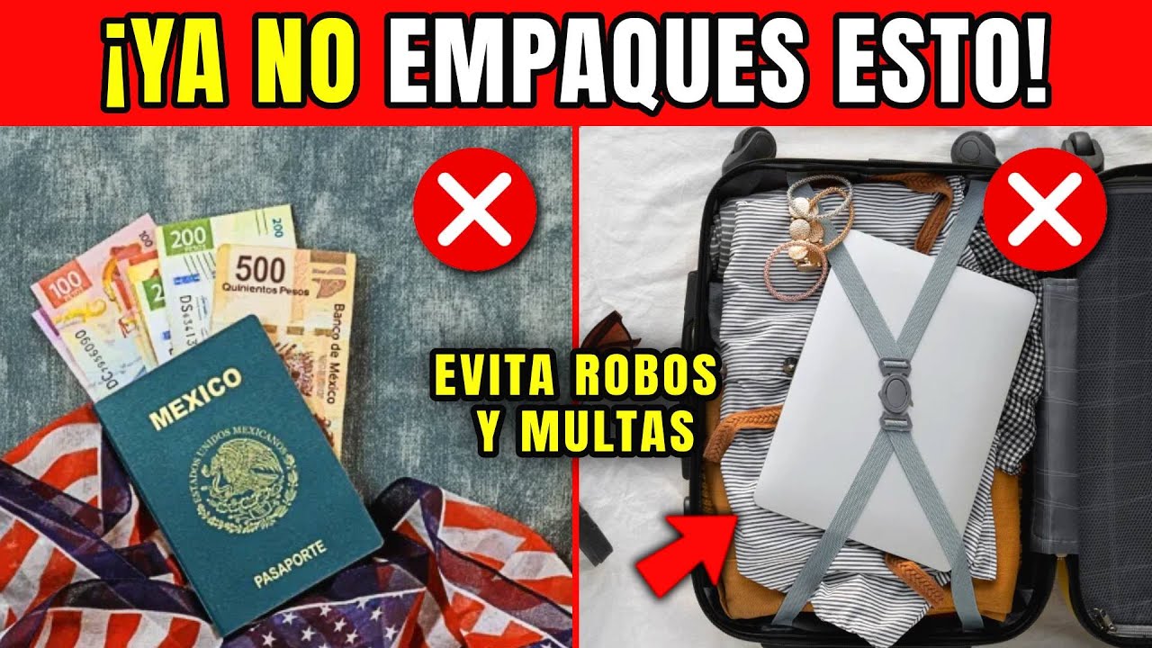 11 Cosas que ya NO debes EMPACAR en tu MALETA | Consejos para Hacer el Equipaje ✈️ AeroTips