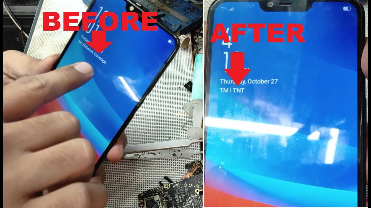 Oppo A3s No Signal Problem Fix Successfully