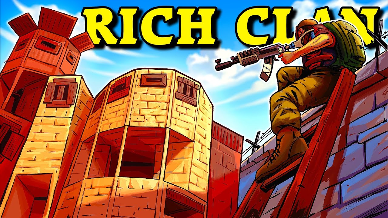 I Plundered a LOADED CLAN BASE in Rust