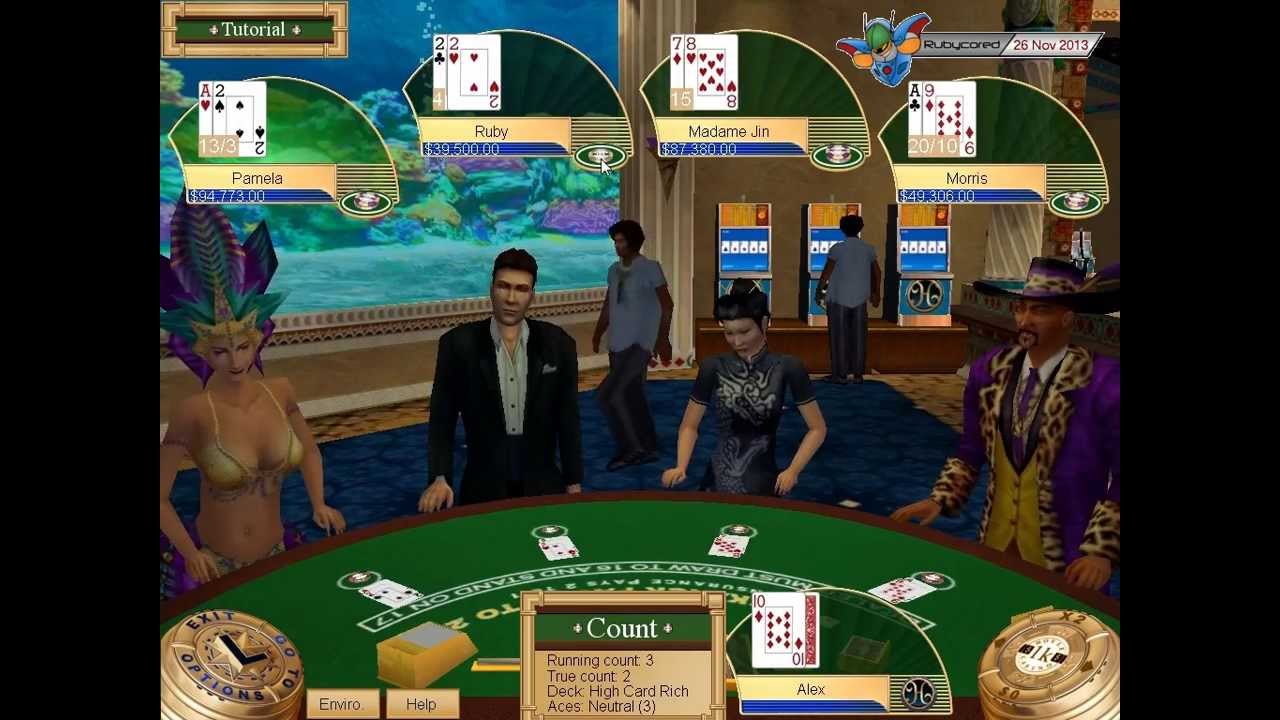 Hoyle Casino 3D (2005) - Blackjack 01[720p]