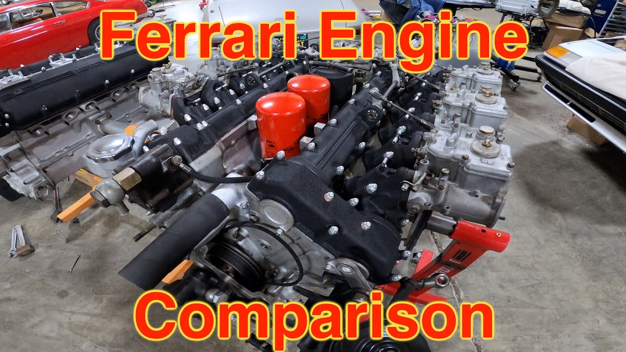 Ferrari Engine Comparison