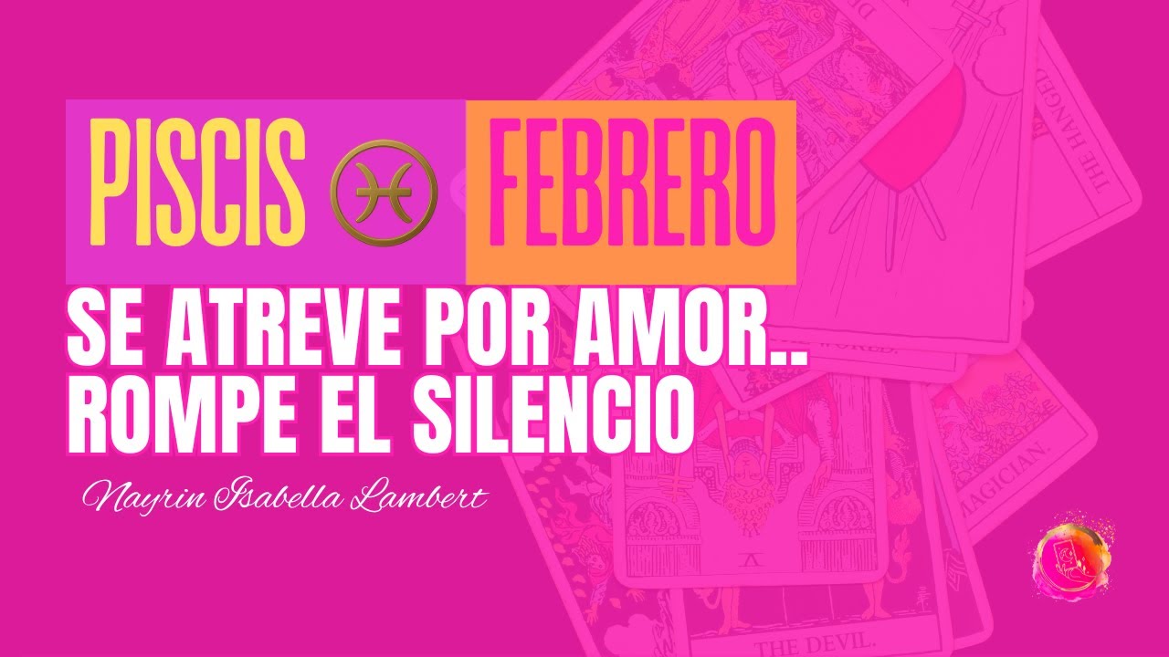 PISCIS♓  FEBRERO 2026 | Alguien está enamorado… y por fin se atreve