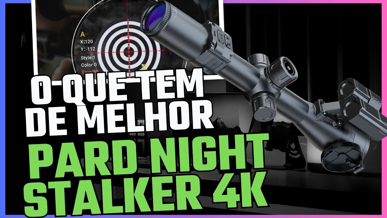 Diferença Pard DS35 70lrf e Pard Night stalker 4k