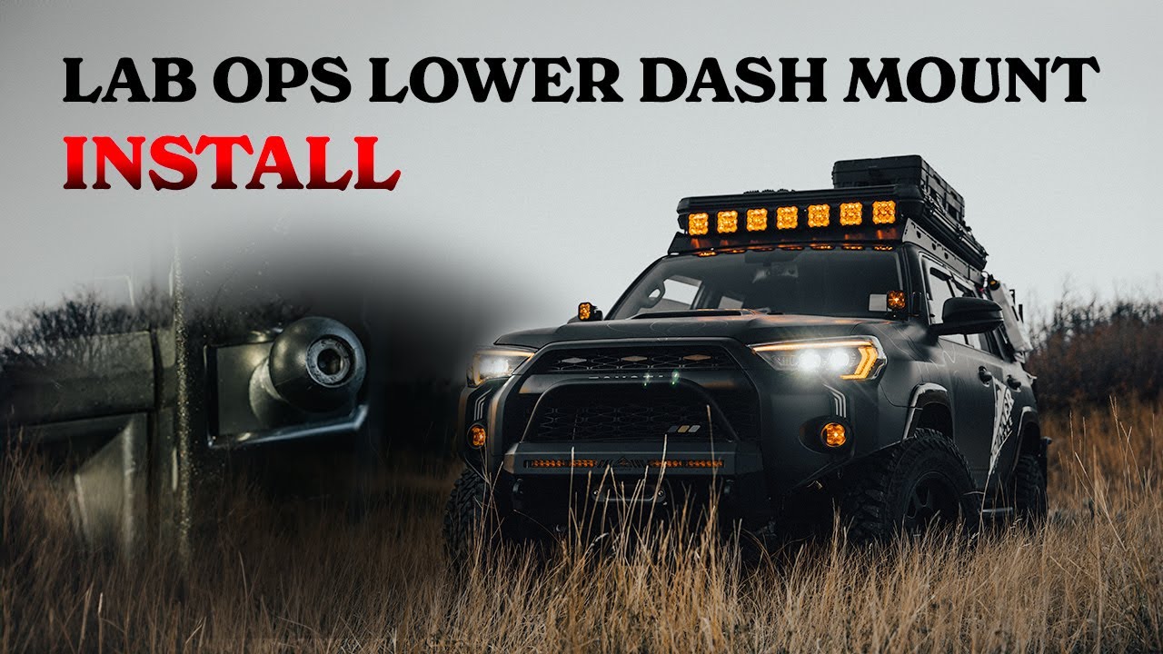 Нижнее крепление для приборной панели Lab Ops для 4Runner 5-го поколения