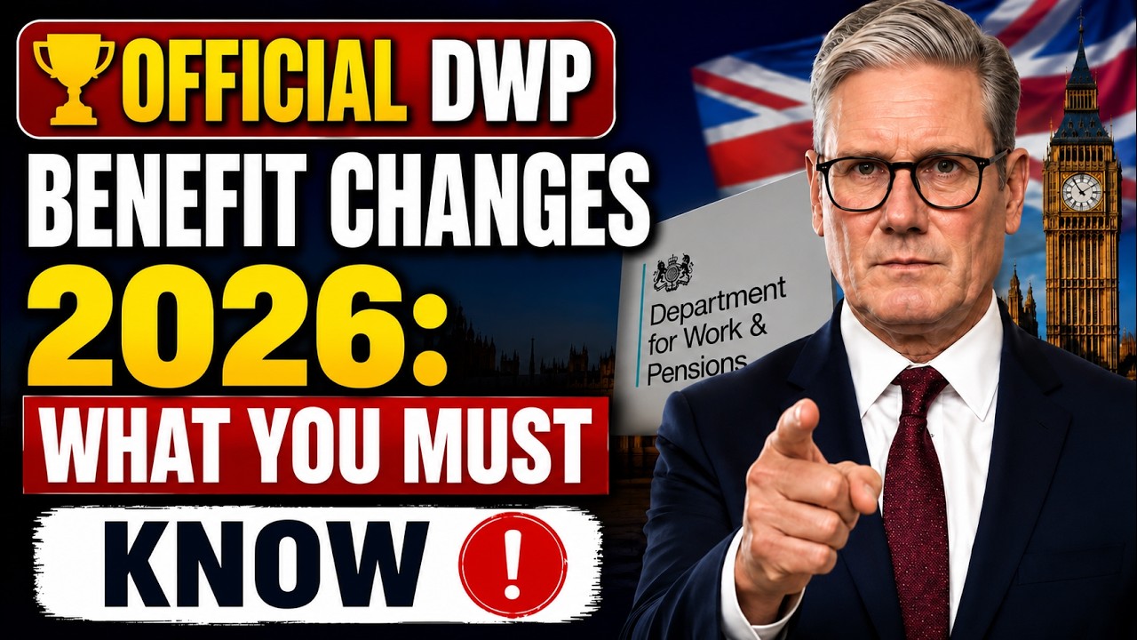 🥇 OFFICIAL DWP BENEFIT CHANGES 2026: WHAT YOU MUST KNOW