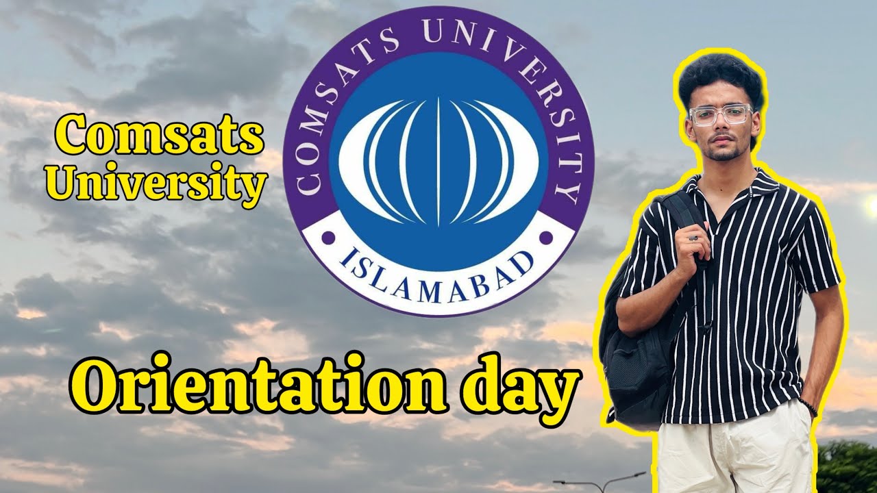 Comsats, Orientation day 🙌🏻 #dailyvlog #information #university #guidance #minivlog #dailyroutine