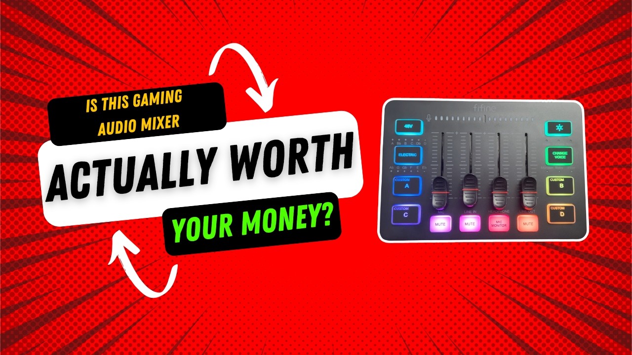 Best Budget Audio Mixer for Streaming & Podcasting? FIFINE SC3 Review!